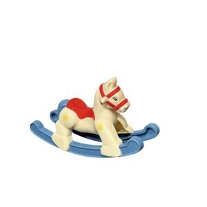 FISHER PRICE Loving Family Dollhouse ROCKING HORSE BABY INFANT NURSERY 2003